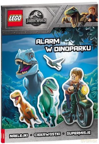 LEGO Jurassic World. Alarm w dinoparku [KSIĄŻKA]