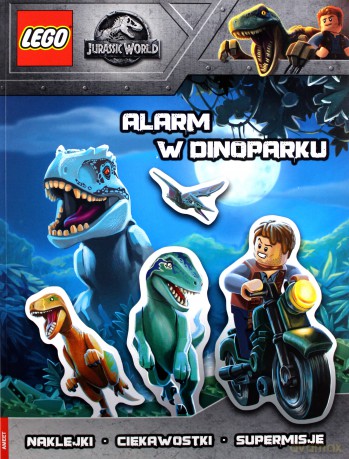 LEGO Jurassic World. Alarm w dinoparku [KSIĄŻKA]