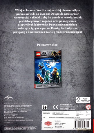 LEGO Jurassic World. Dinooodkrycia [KSIĄŻKA]