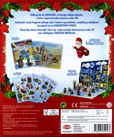 LEGO. Idą święta 24 dni do gwiazdki [KSIĄŻKA]