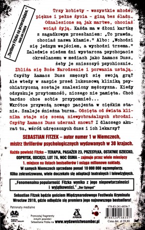 Łamacz Dusz - Sebastian Fitzek [KSIĄŻKA]