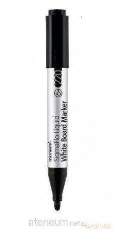 Marker do tablic WBM-B 220 czarny (12 szt)