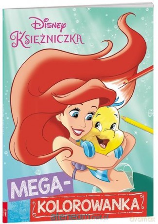 Megakolorowanka. Księżniczka [KSIĄŻKA]