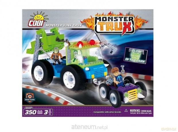 Monster Trux Dzika śmieciarka [KLOCKI]