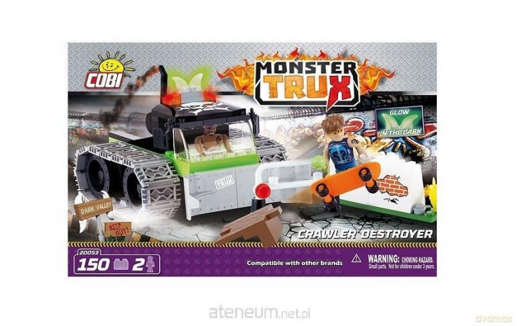 Monster Trux Niszczyciel gąsienicowy [KLOCKI]