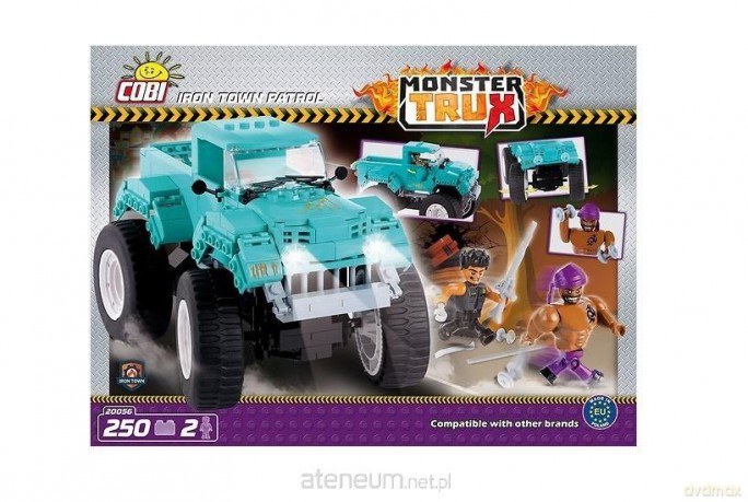 Monster Trux Patrol z Żelaznego Miasta [KLOCKI]