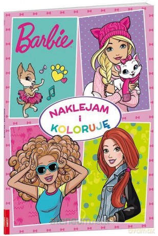 Naklejam i Koloruję. Barbie [KSIĄŻKA]