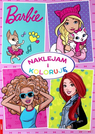 Naklejam i Koloruję. Barbie [KSIĄŻKA]