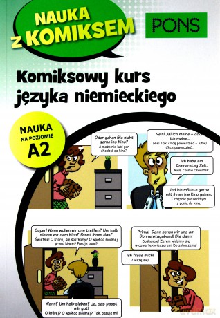 Nauka z komiksem - komiksowy kurs języka niemieckiego [KSIĄŻKA]
