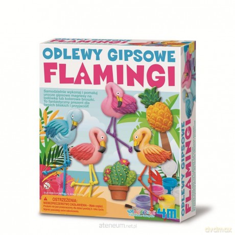Odlewy gipsowe Flamingi