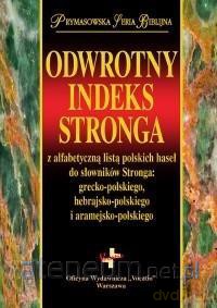 Odwrotny indeks Stronga - Rafał Paprocki [KSIĄŻKA]