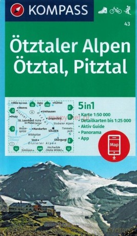 Otztaler Alpen, Otztal, Pitztal 1 50 000