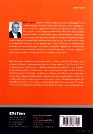 Partnerstwo publiczno-prywatne. Komentarz - Michał Kania [KSIĄŻKA]