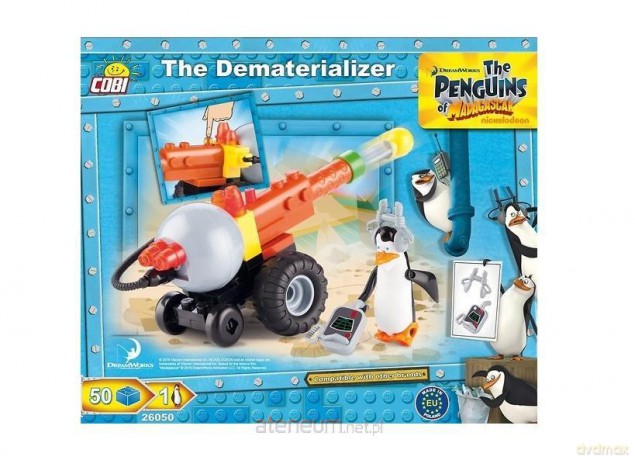 Pingwiny z Madagaskaru Dematerializator [KLOCKI]