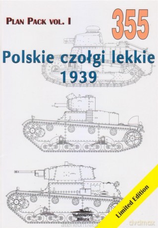 Polskie czołgi lekkie 1939. Plan Pack vol. I - Grzegorz Jackowski [KSIĄŻKA]