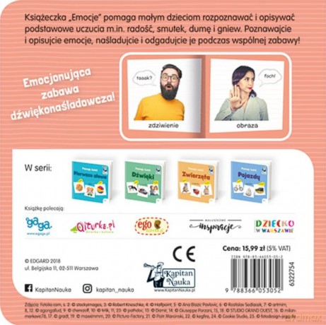 Poznaję świat. Emocje [KSIĄŻKA]