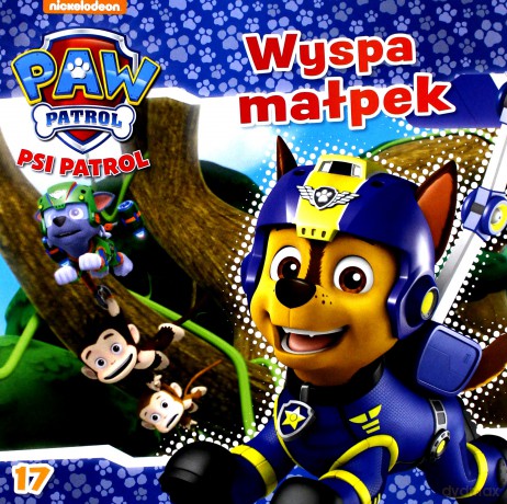 Psi Patrol 17 Wyspa małpek [KSIĄŻKA]