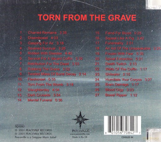 Autopsy: Torn From The Grave [CD]