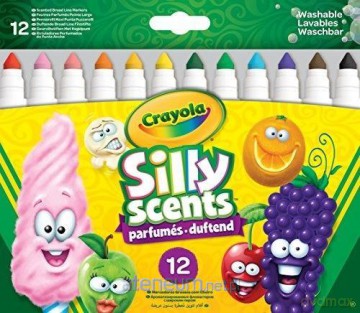 Silly Scents Markery 12 kolorów