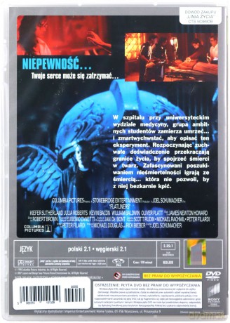Linia życia (polski lektor) [DVD]