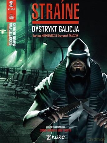 Straine. Dystrykt Galicja (okładka B) - Krzysztof Tkaczyk, Bartosz Minkiewicz [KOMIKS]