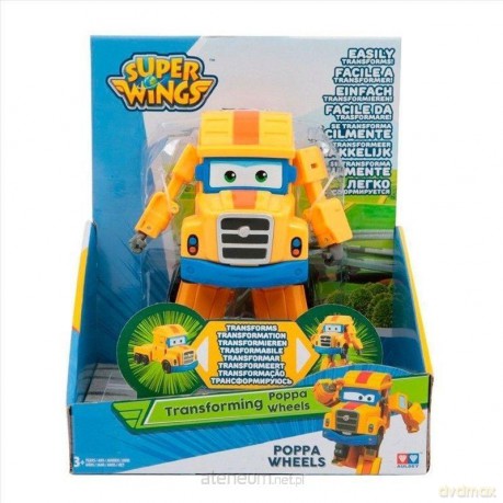 Super Wings Figurka pojazd robot Poppa Wheel [FIGURKA]