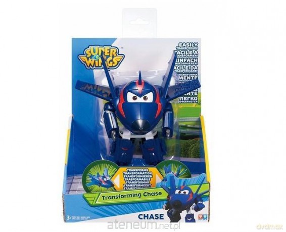Super Wings Figurka samolot robot Agent Chase [FIGURKA]