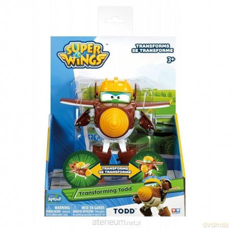 Super Wings Figurka samolot robot Todd [FIGURKA]