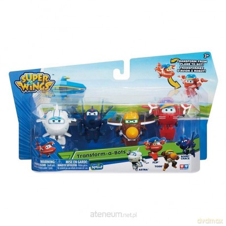 Super Wings Zestaw 4 figurek 1 [FIGURKA]