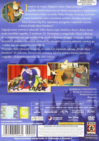 Wielki Mysi Detektyw (Disney) [DVD]