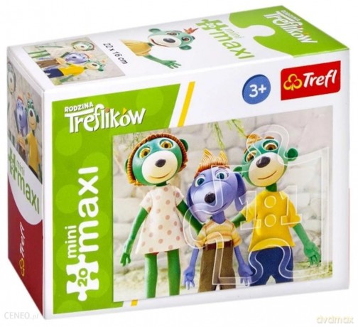 TREFL 20 el. miniMaxi - Dzień pełen wrażeń 2 el. [PUZZLE]