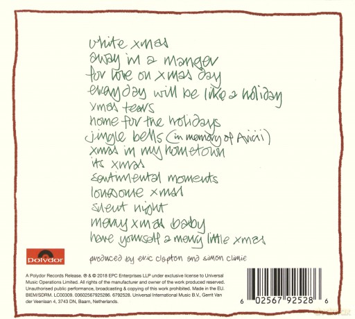 Eric Clapton: Happy Xmas [CD]