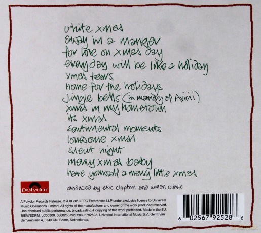 Eric Clapton: Happy Xmas [CD]