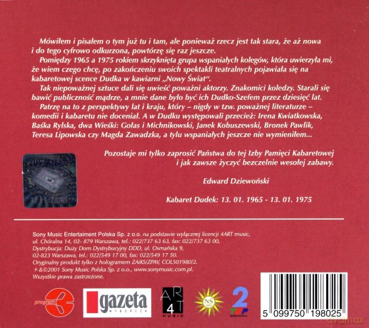 Kabaret Dudek: Wieczór jakiego nie było [2CD]