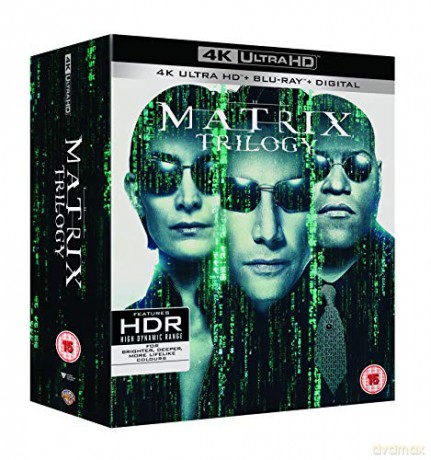 Matrix Trylogia (Matrix / Matrix reaktywacja / Matrix rewolucje) [3xBlu-Ray 4K]+[6xBlu-Ray]