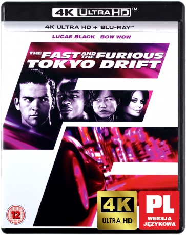 Szybcy i wściekli: Tokio Drift [Blu-Ray 4K]+[Blu-Ray]