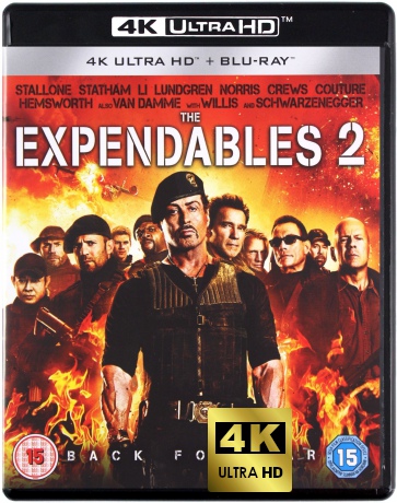 The Expendables 2 (Niezniszczalni 2) [Blu-Ray 4K]+[Blu-Ray]