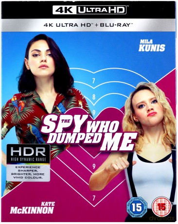 The Spy Who Dumped Me (Szpieg, który mnie rzucił) [Blu-Ray 4K]+[Blu-Ray]