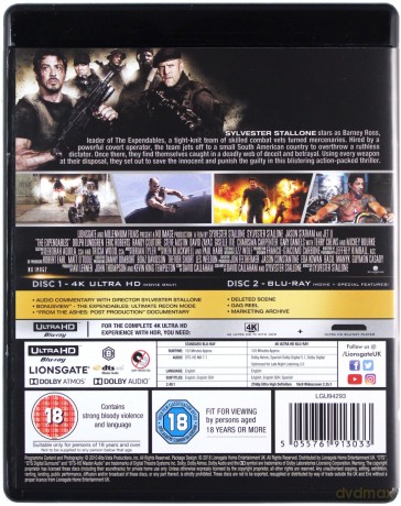 The Expendables (Niezniszczalni) [Blu-Ray 4K]+[Blu-Ray]
