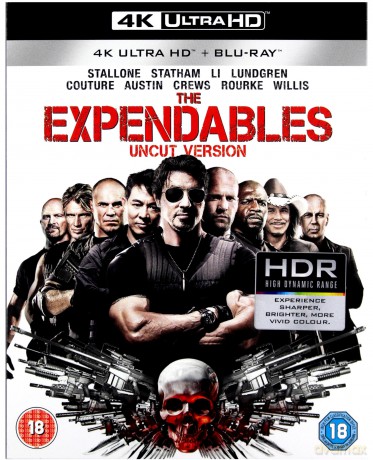 The Expendables (Niezniszczalni) [Blu-Ray 4K]+[Blu-Ray]