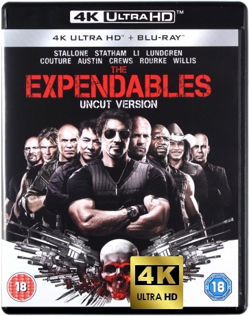 The Expendables (Niezniszczalni) [Blu-Ray 4K]+[Blu-Ray]