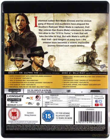3:10 to Yuma [Blu-Ray 4K]+[Blu-Ray]