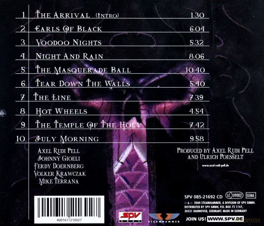 Axel Rudi Pell: The Masqerade Ball [CD]