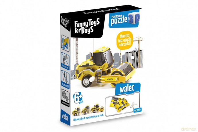 ARTYK Ruchome puzzle 3D - Walec [PUZZLE]