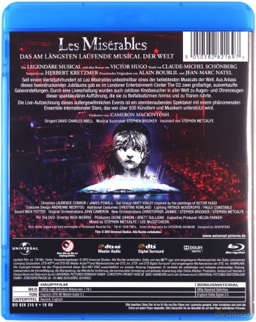 Les Miserables - 25th Anniversary Concert [Blu-Ray]