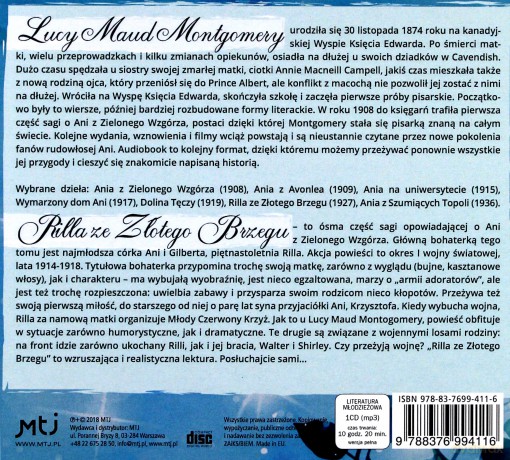 Rilla ze Złotego Brzegu - Lucy Maud Montgomery [AUDIOBOOK]