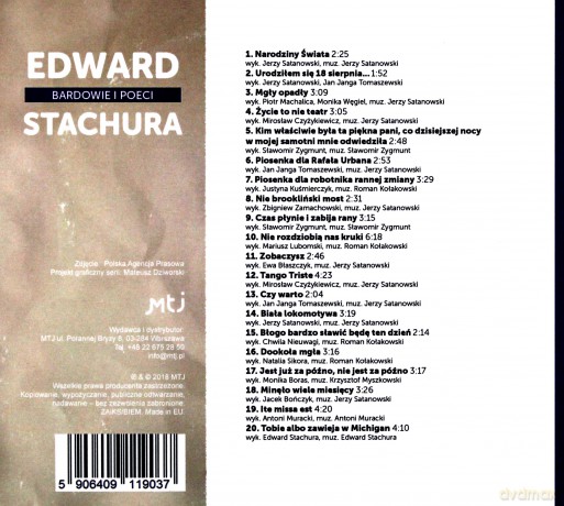 Bardowie i poeci - Edward Stachura [CD]