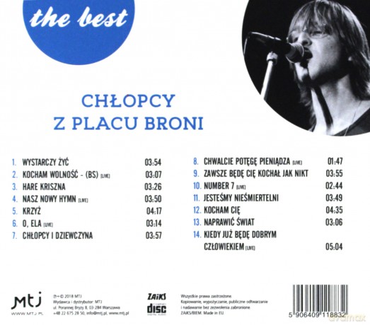 Chłopcy z Placu Broni: The best - Kiedy już będę dobrym człowiekiem [CD]