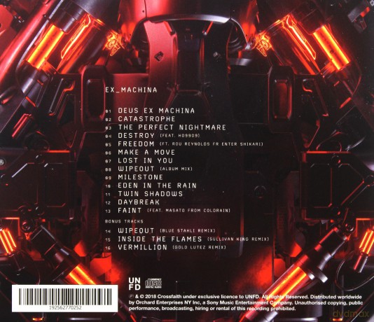 Crossfaith: Ex-Machina [CD]