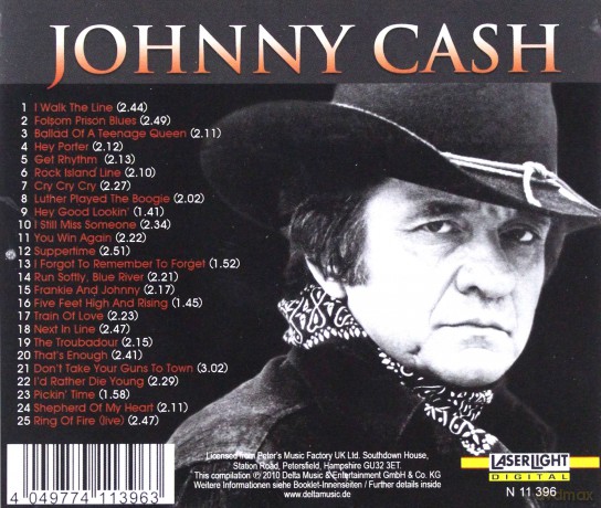 Johnny Cash: I Walk The Line [CD]